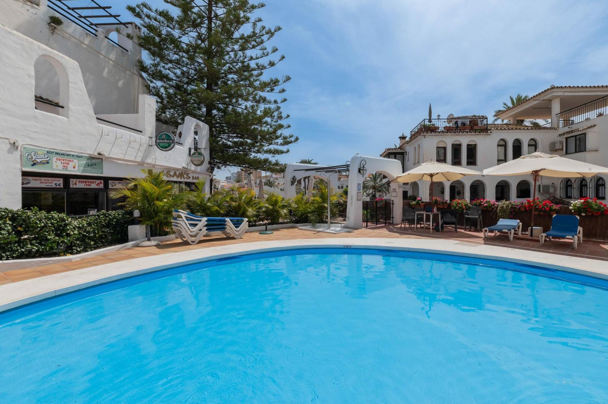 Apartamento Con Amplio Porche Y Bbq Benalmádena Exterior foto